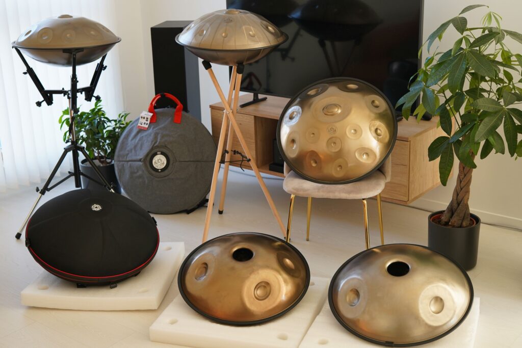 Handpan marki Miłość i Spokój z stali nierdzewnej Premium